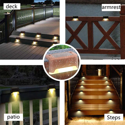Solar Glow Step Lamps